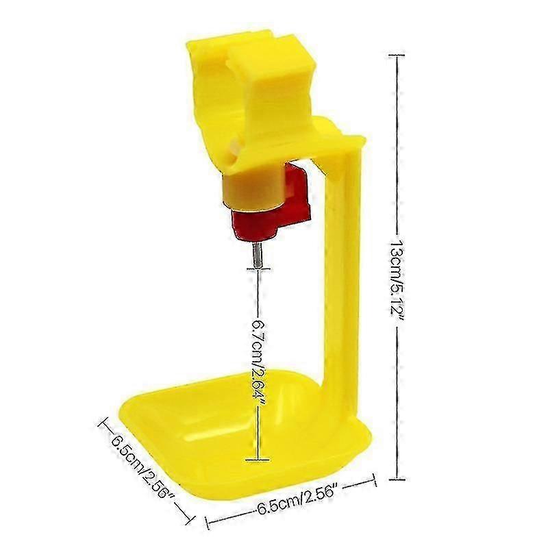 20 Pcs Automatic Chicken Duck Water Drinking Hanging Cups Nipple Drinker For Quail Nipple Drinkers For Chickens