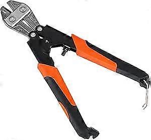 Bolt cutters, 217 mm mini bolt cutters, Ø 4 cm, mini side cutters with lock