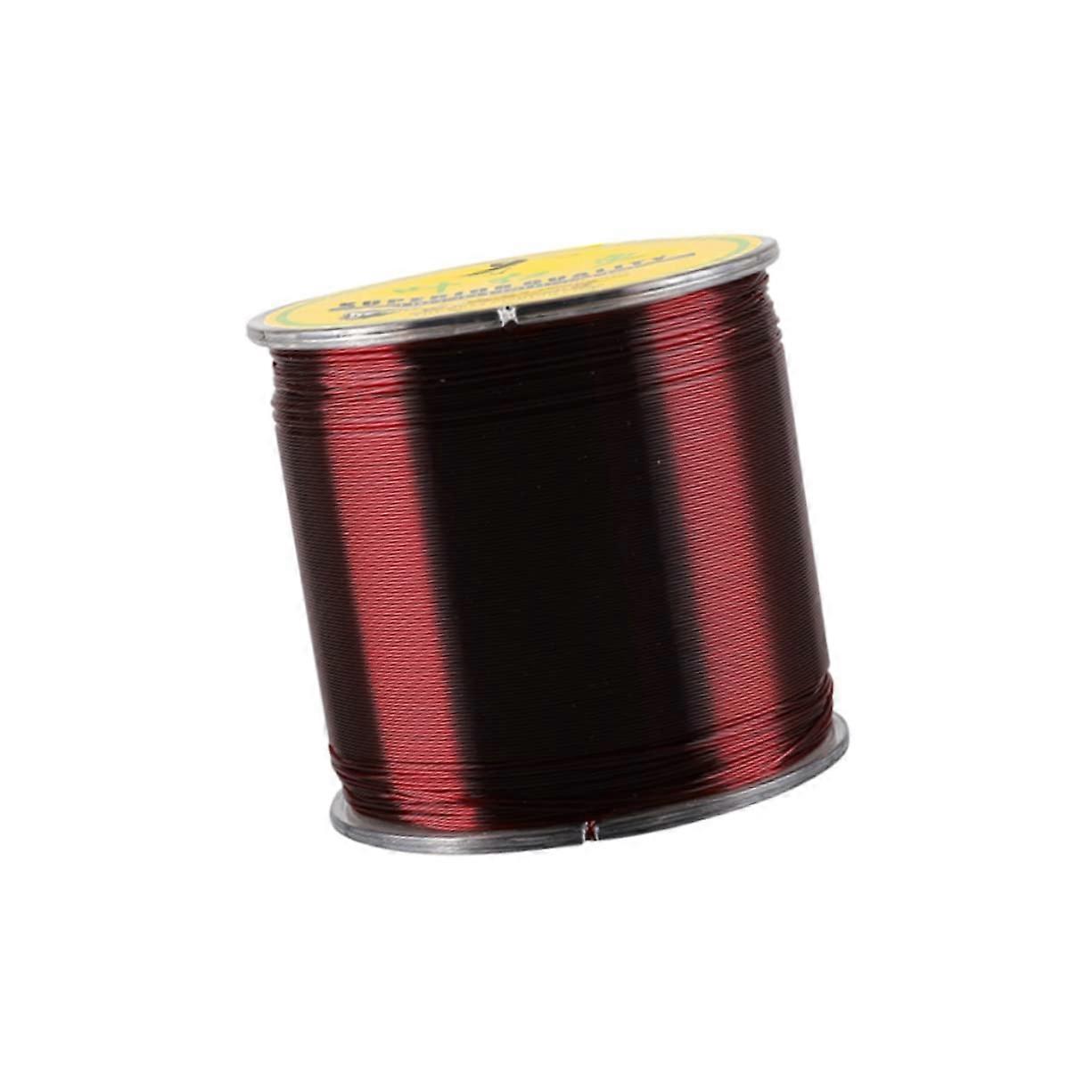 Braided Fishing Line Nylon Fishing Wire Spool Guide Line Redwine Size 2