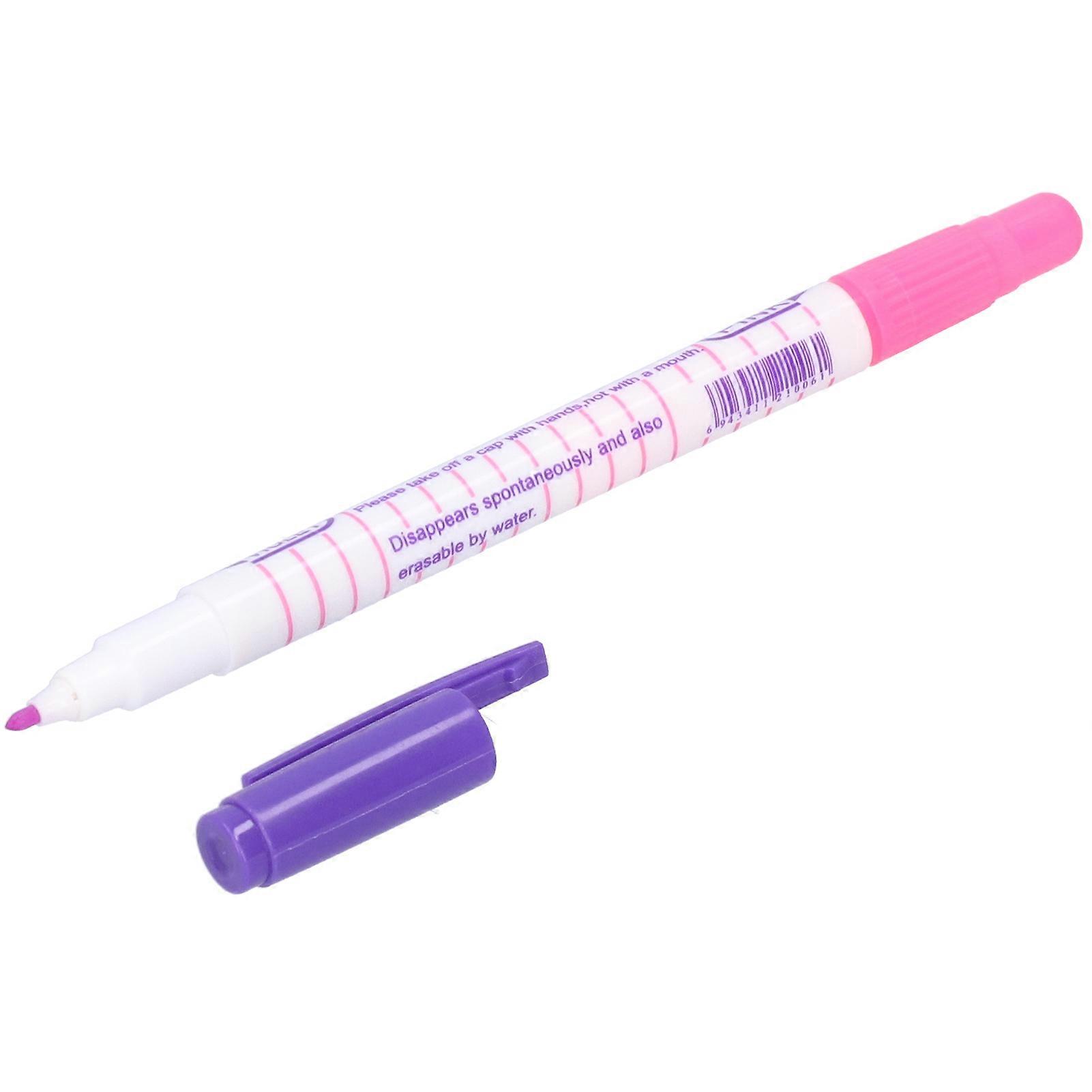 3 Pack Water Soluble Double Head Cross Stitch Markers for Clothing