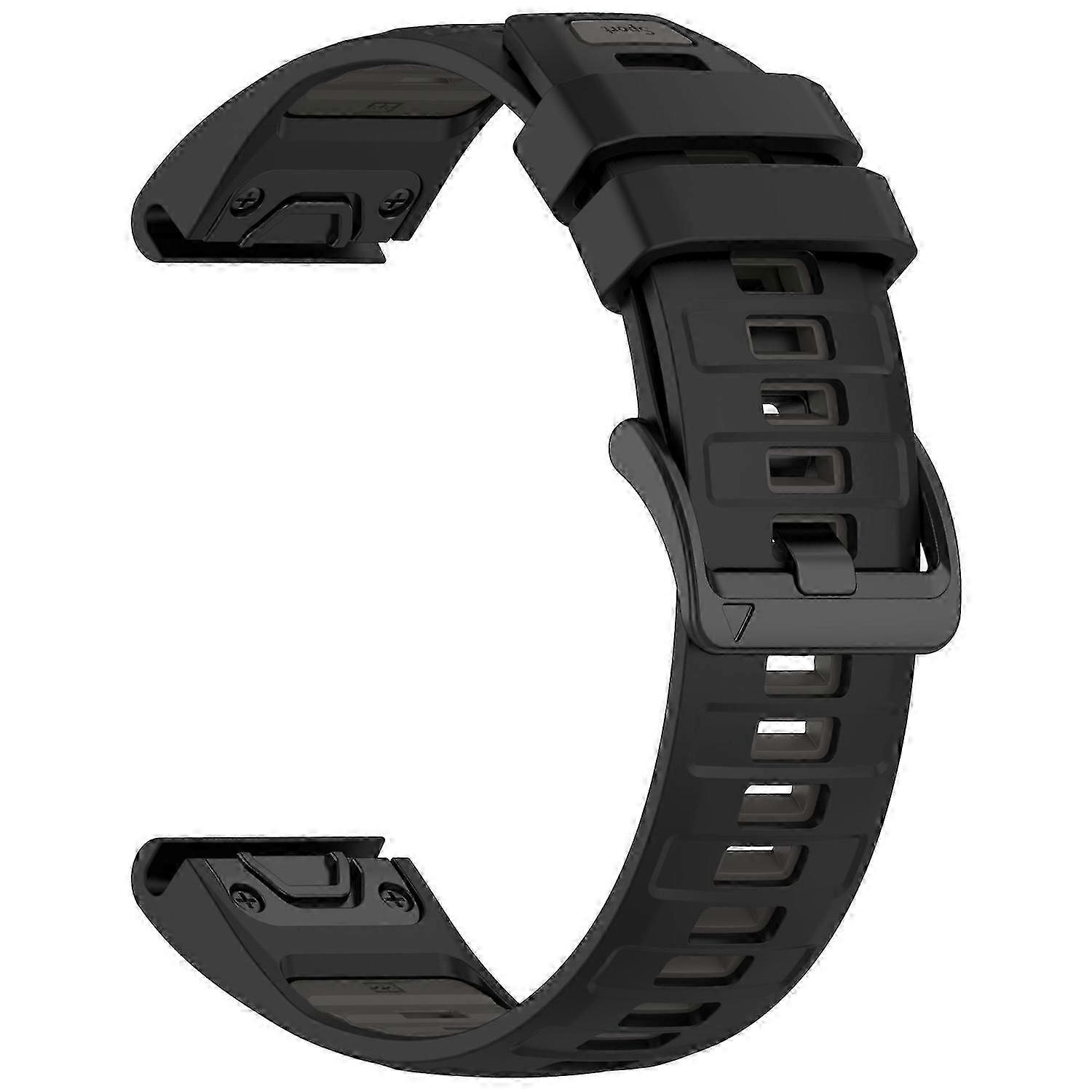 26mm Strap for Compatible Brand Fenix 8 51mm / Enduro 3 / Instinct 2X Universal Silicone Watch Band - Starligh