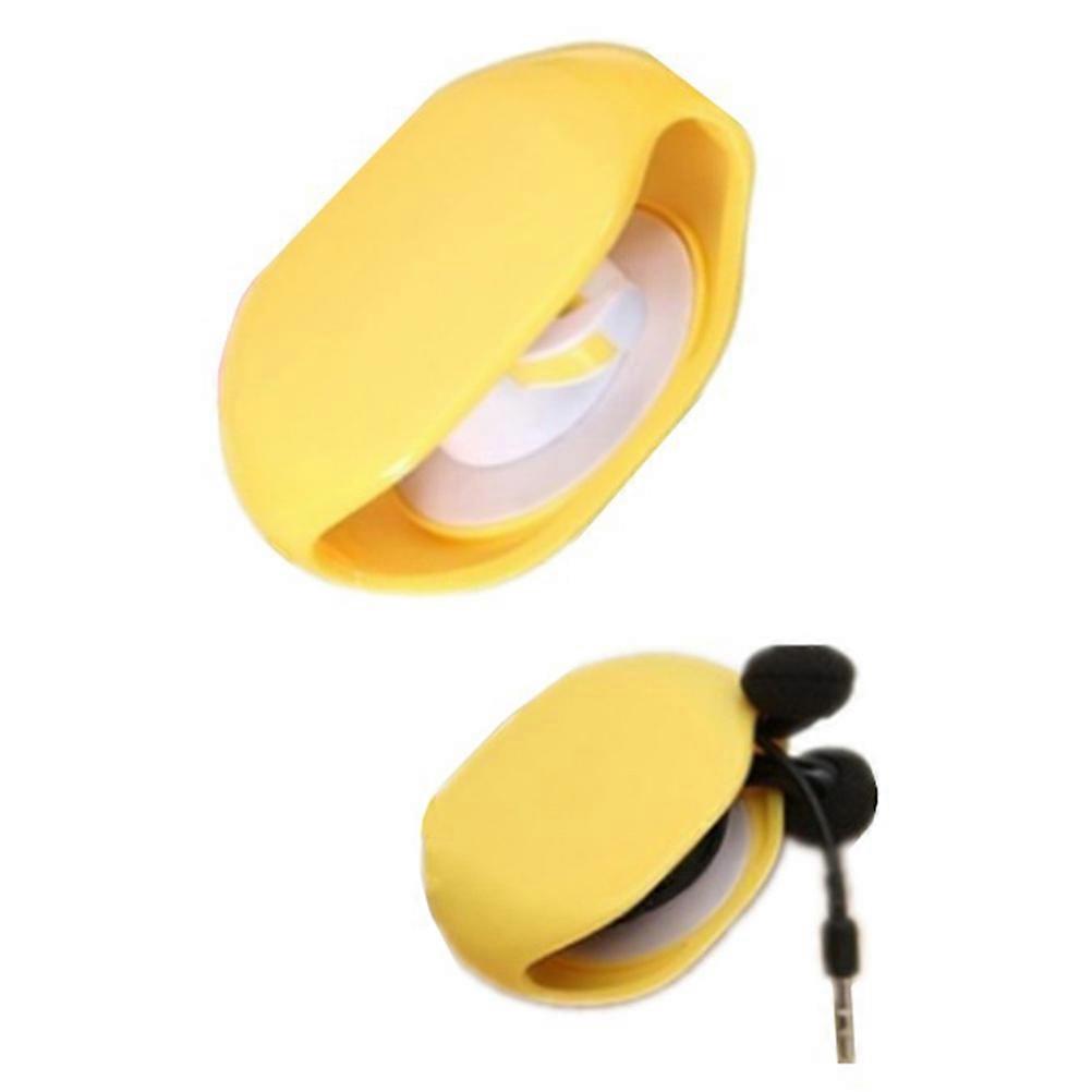 Earphones Wire Tidy Automatic Roll Earphone Headset Headphone Cable Cord Winder 1Set