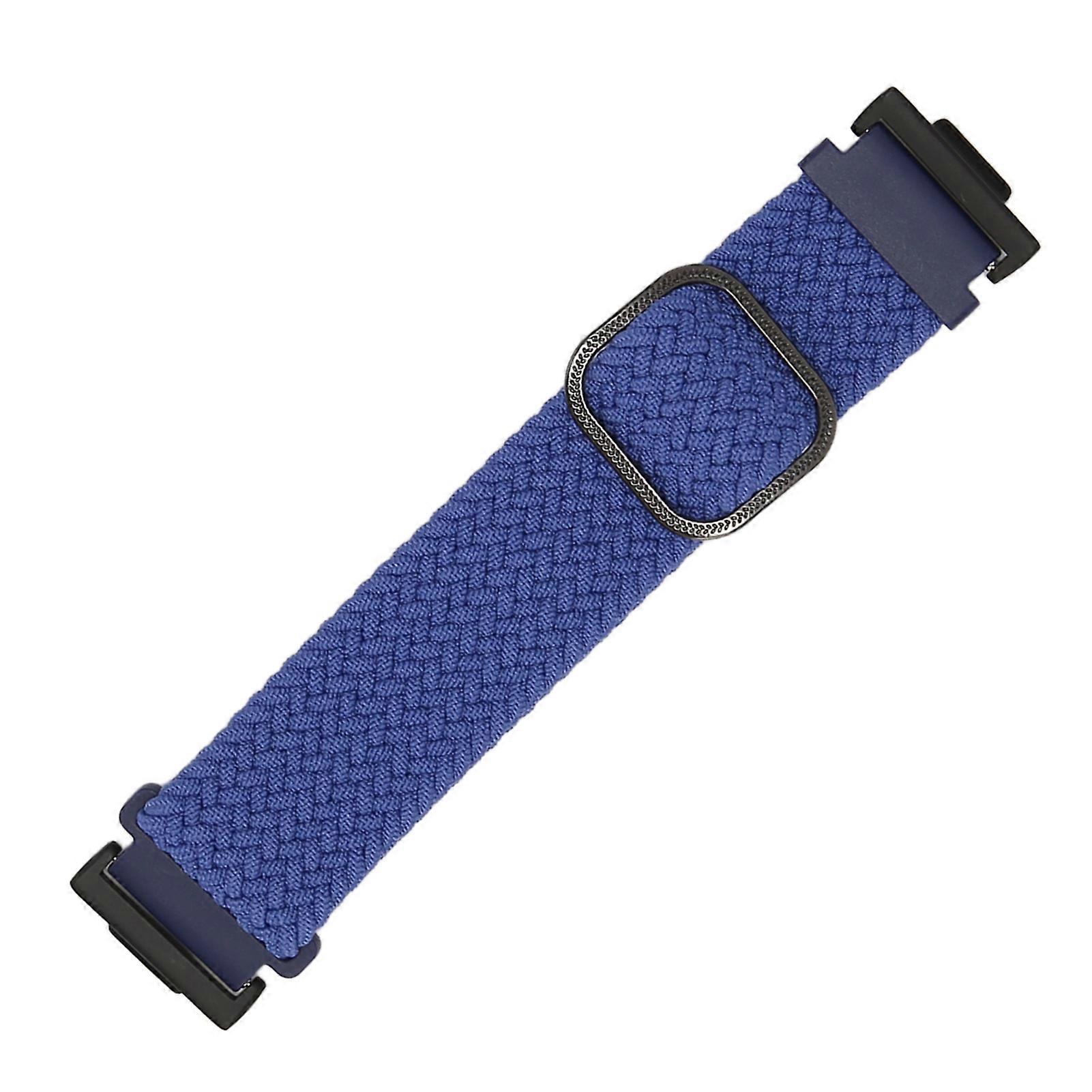Adjustable Dark Blue Nylon Sport Strap for FIT 2 Watch