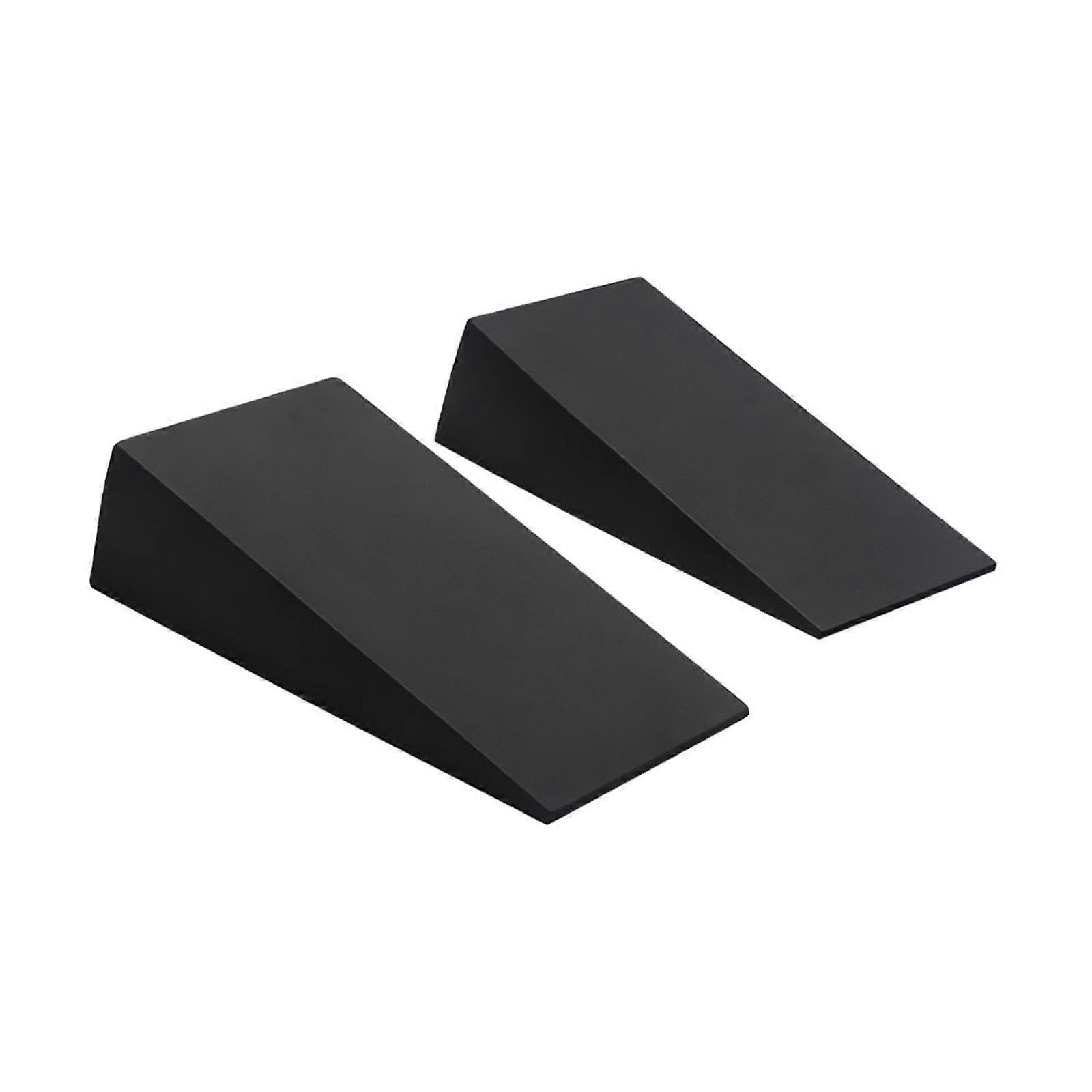 Yoga Wedge Block EVA Foam Incline Slant Board 2X Heel Raiser for Indoor Fitness and Calf Lift Exercises