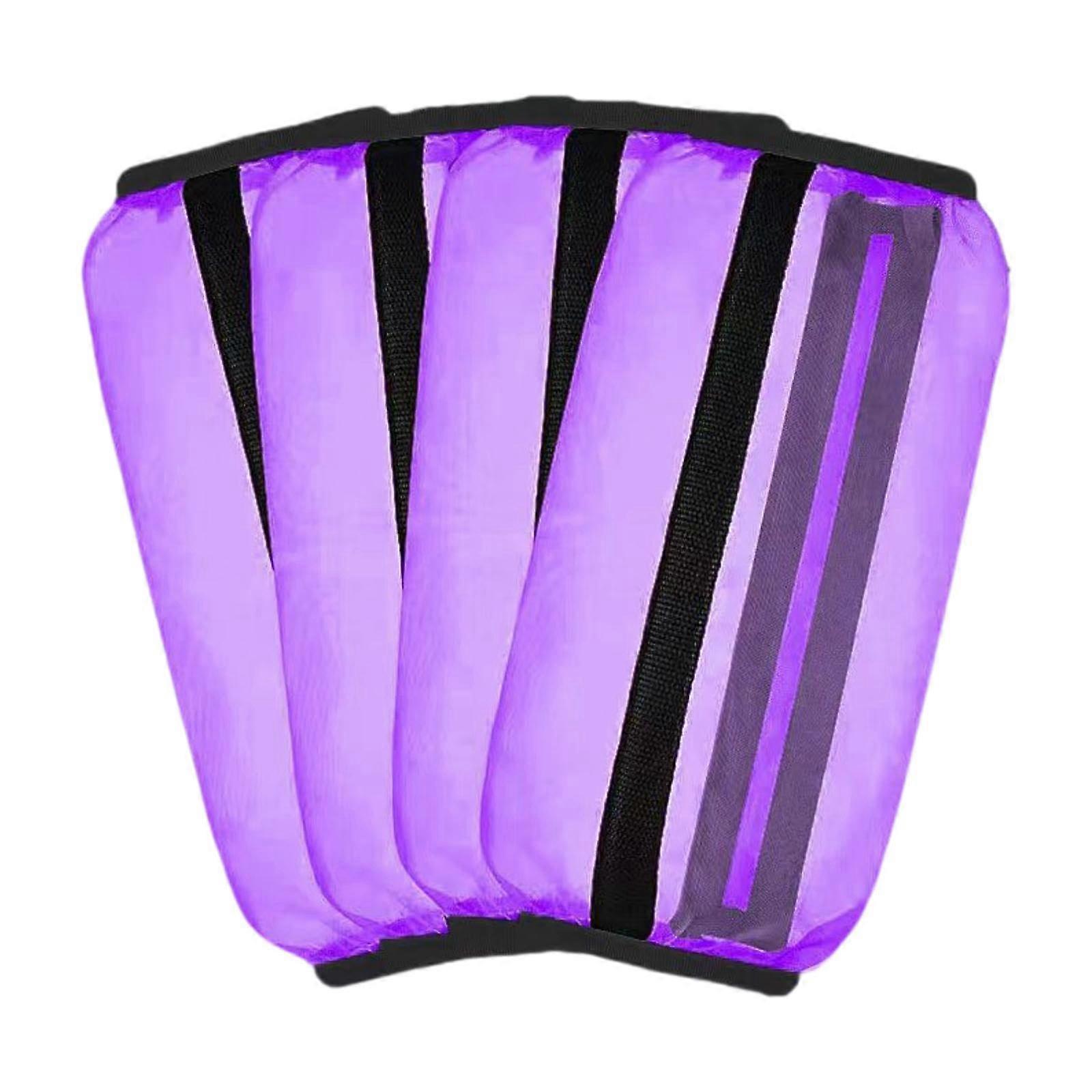 4 x Fly Horse Boots Horse Leg Wrap Easy to Fit Keep It Not to Stuff Violet