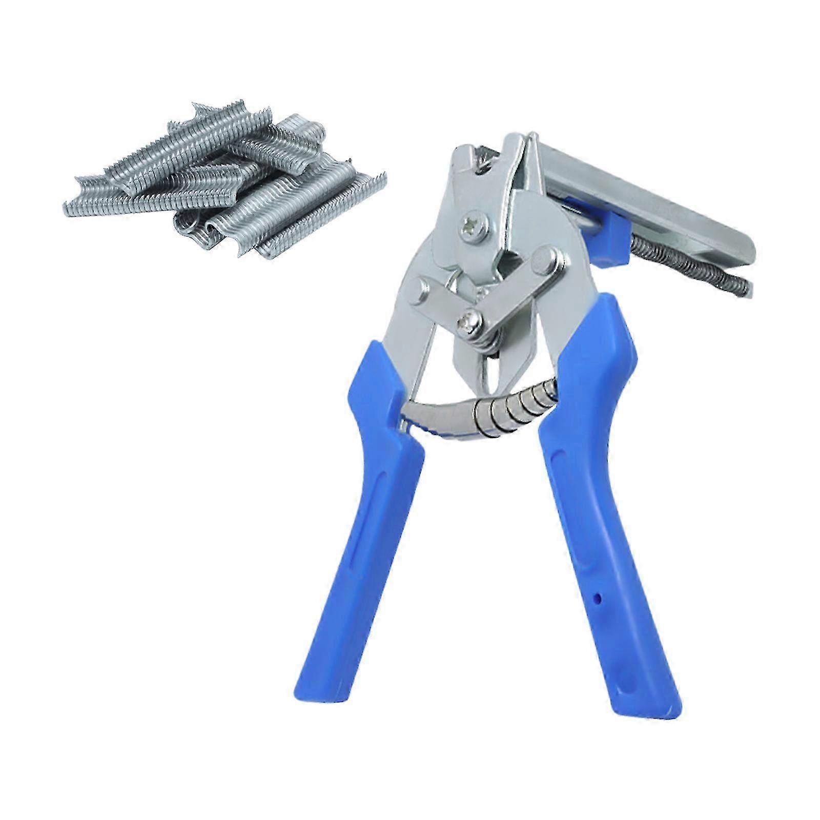 Multi-function Nail Ring Pliers for Fencing, Cage Clamp & Hog Ring Installation