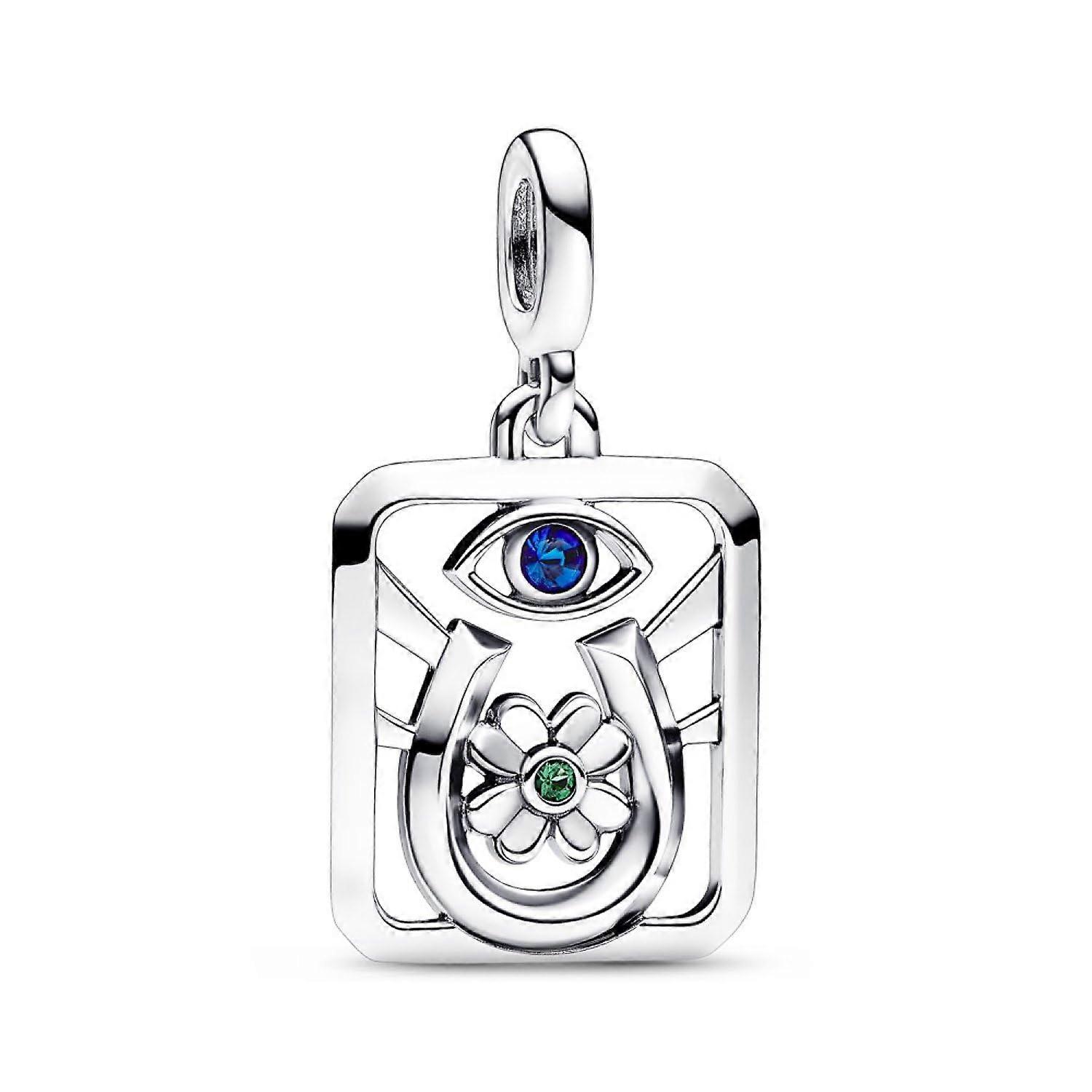 Me 792807C01 Tarot Card Locket, Silver, Tarot