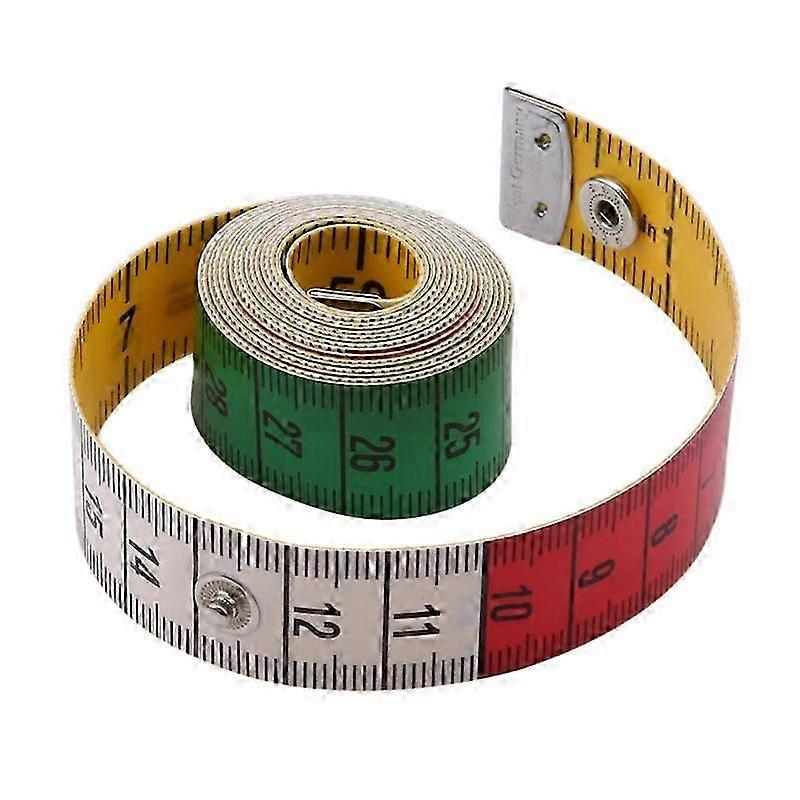 2pcs 150cm 60inch Soft Measuring Tape for Tailor Sewing Seamstress Fabric Ruler, Color