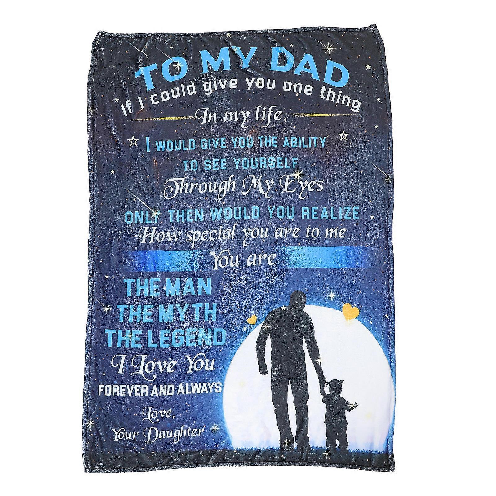 Blanket For Dad Mens Throw Blanket Assorted Color 150x100cm Professional Manufacturing 1Pcs