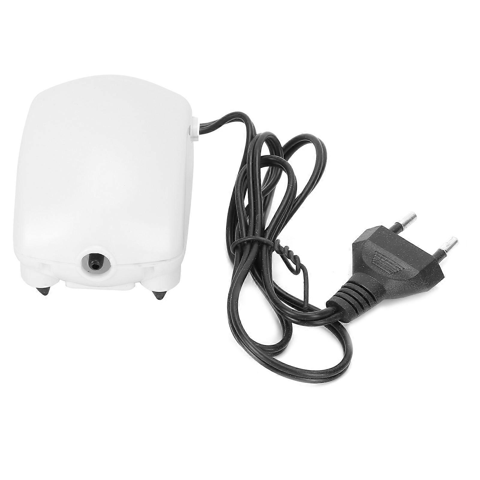 Oxygen Pump Single Hole Rechargeable Silent Oxygen Filling Small Fish Aerator for Fish Tank