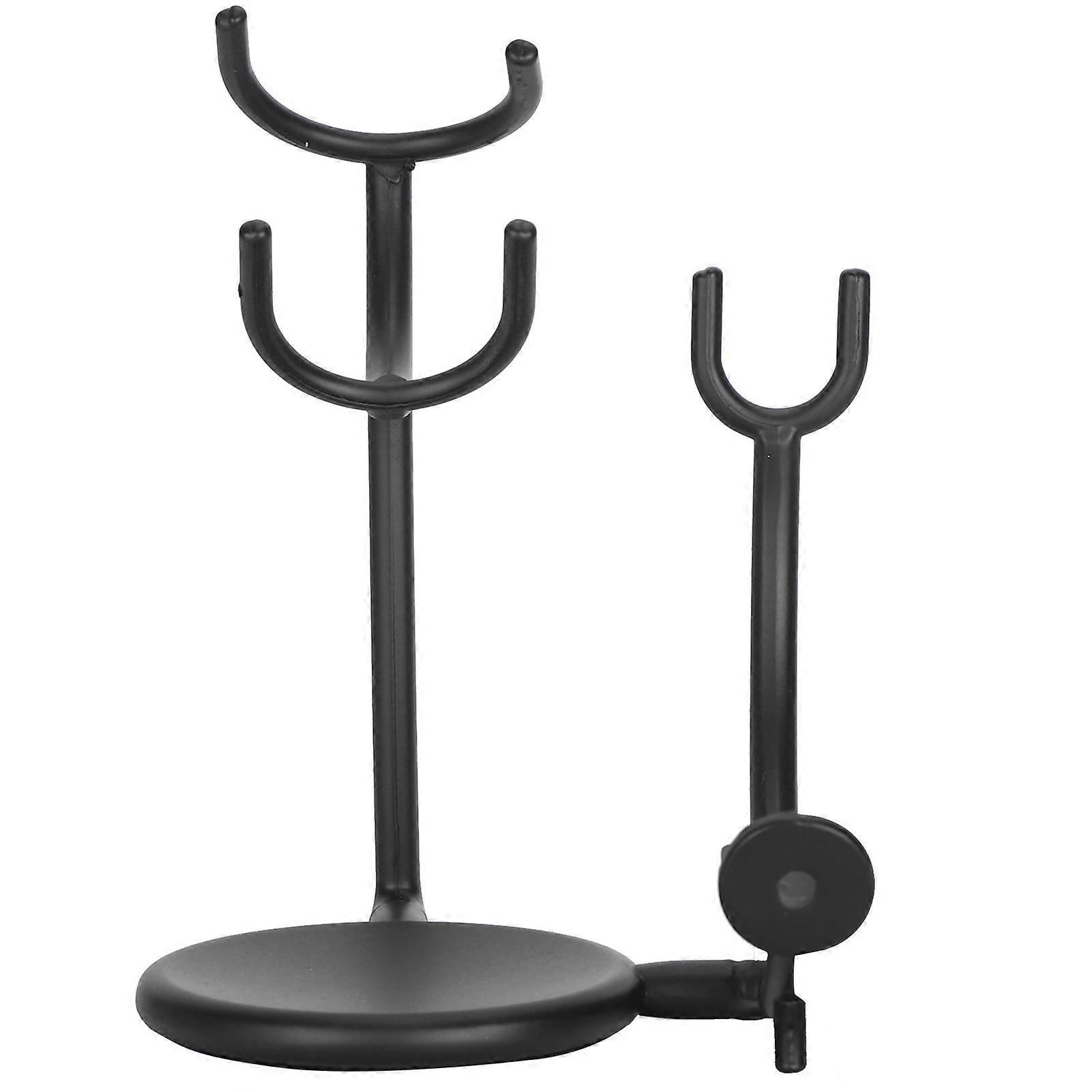 Curved Razor and Shaving Brush Stand Display Dry Brush Compatible Men Razor Brush HolderYMMR)