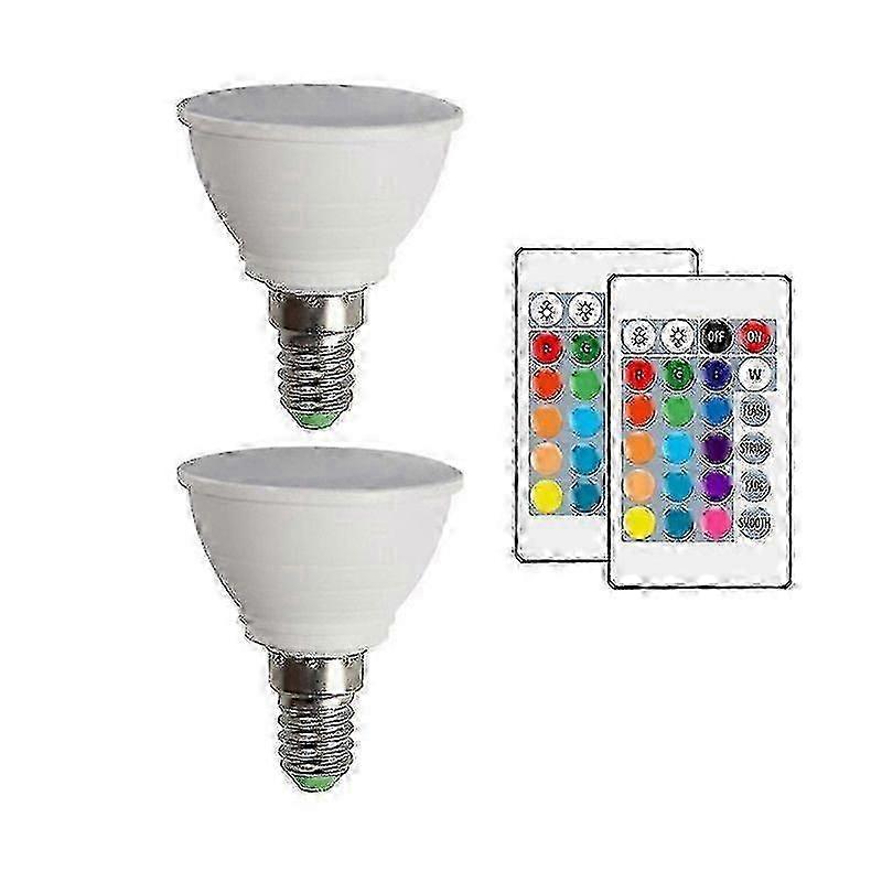 Smart LED Bulb RGB Color Spotlight with Controller Dimmable Neon Light