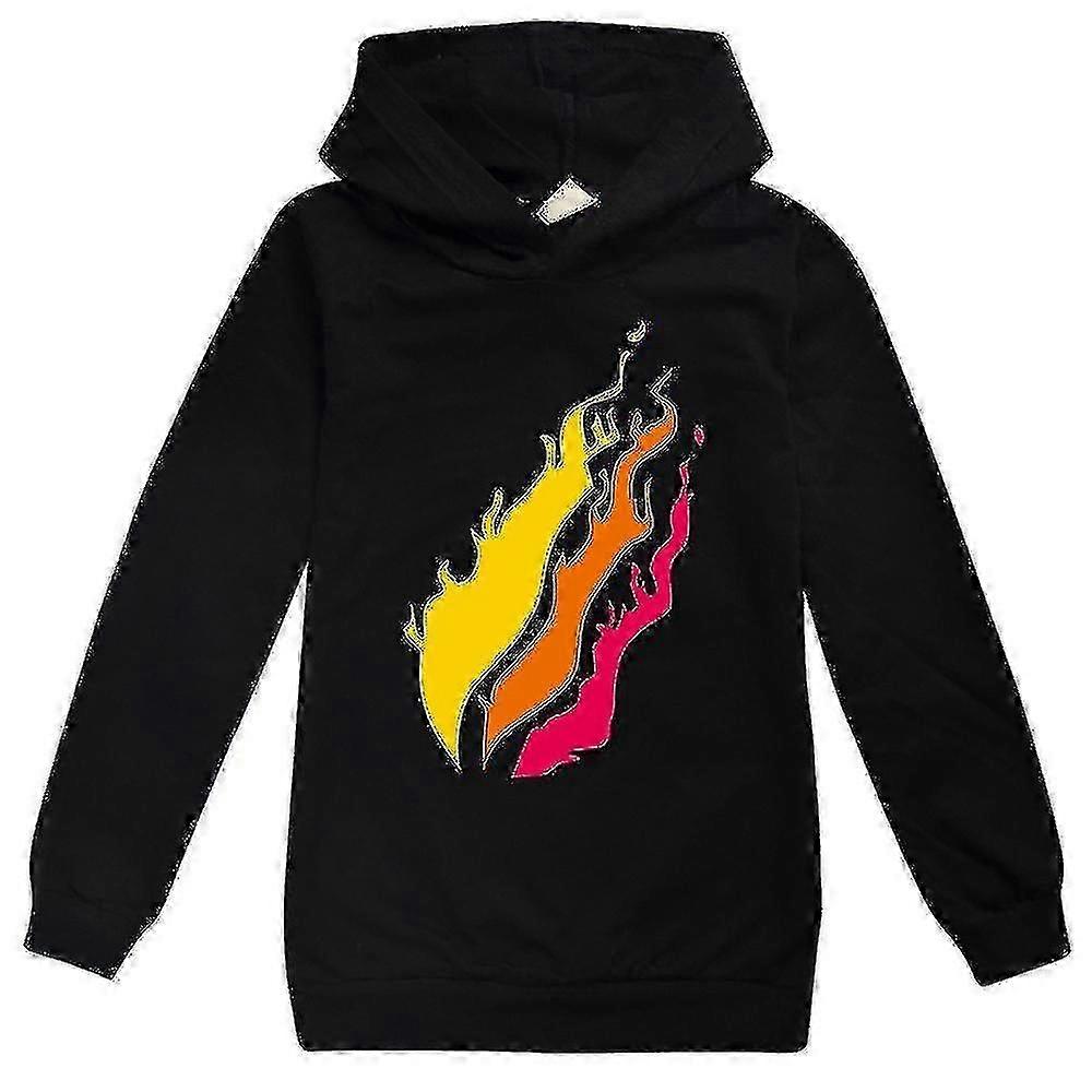 Barn Gutter Prestonplayz Langermet hettegenser Pullover Genser Topper 0619