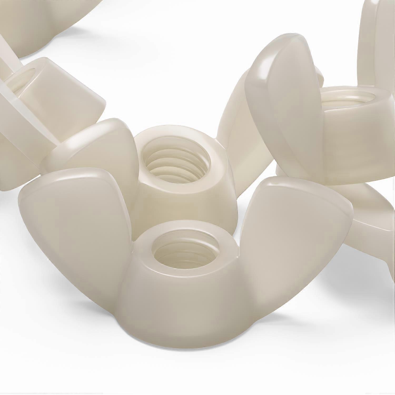 20x Nylon M10 Butterfly, Wing Nuts