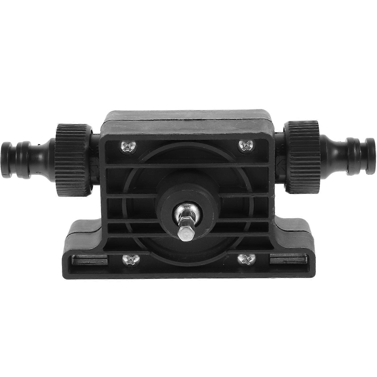 Drill Powered Pump Hand Drill Water Pump Easy To Install Simple To Use Lightweight Portable 1Set