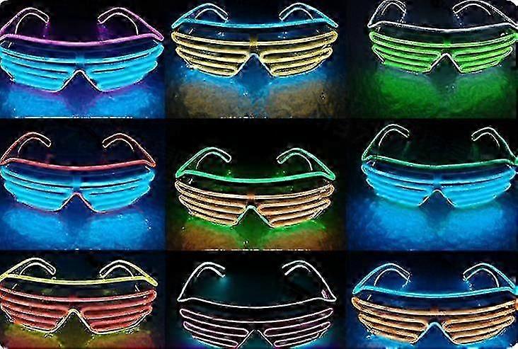 Led Light Up Glasses Usb Rechargeable For Parties Festivals