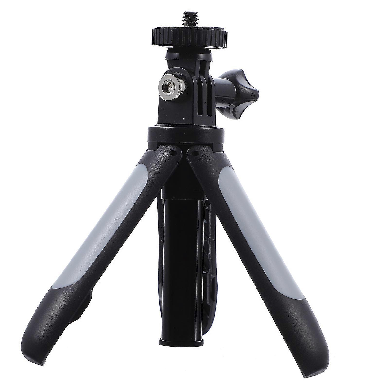 Mini Tripod Tabletop Stand for Camera Extendable Three Leg Angle Positions Indoor Selfie Outdoor Photography 1Pcs