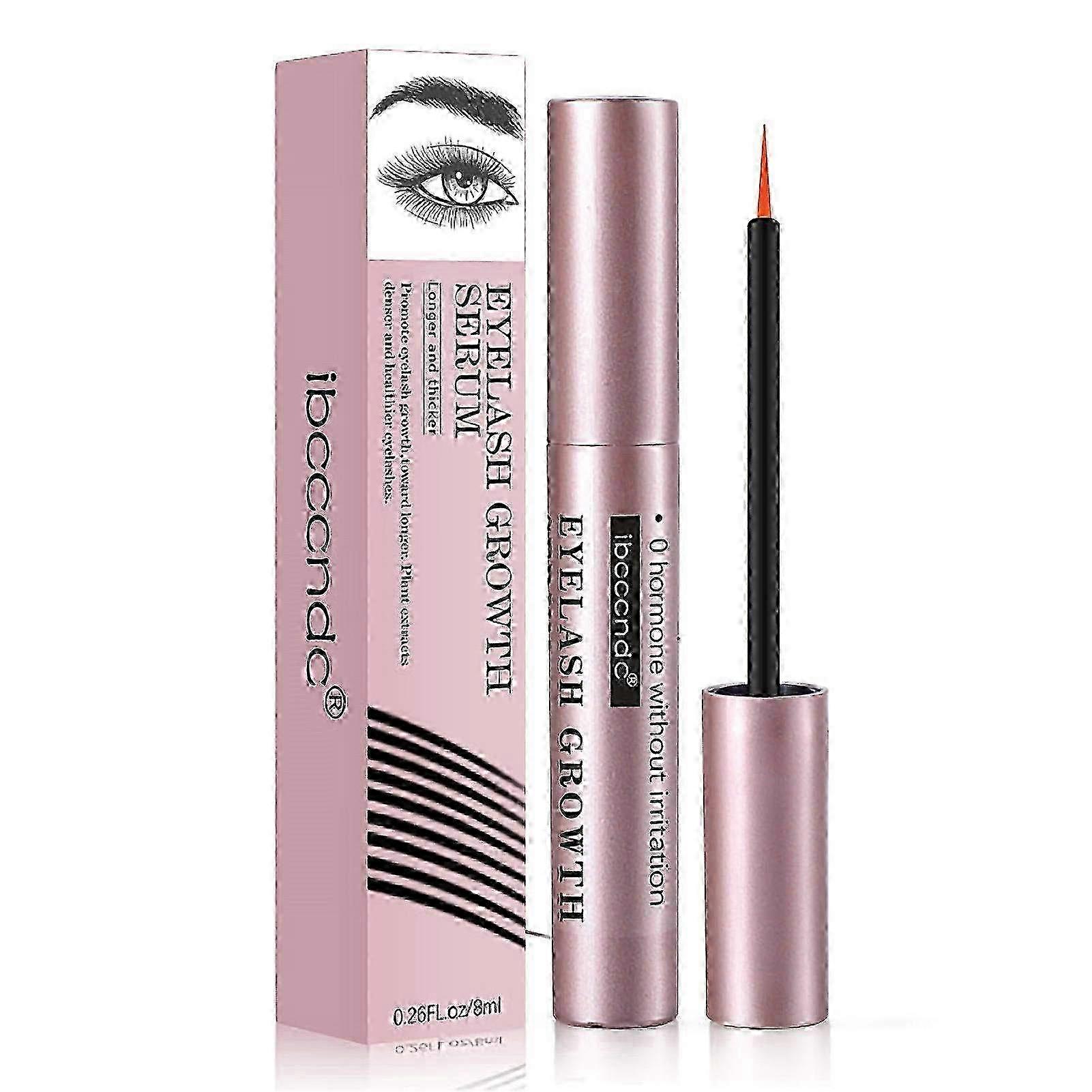 مصل نمو الرموش الفعال لرموش أطول وأكثر سمكا ، محسن رموش طبيعي بتركيبة قوية ، مصل الرموش للنساء والرجال