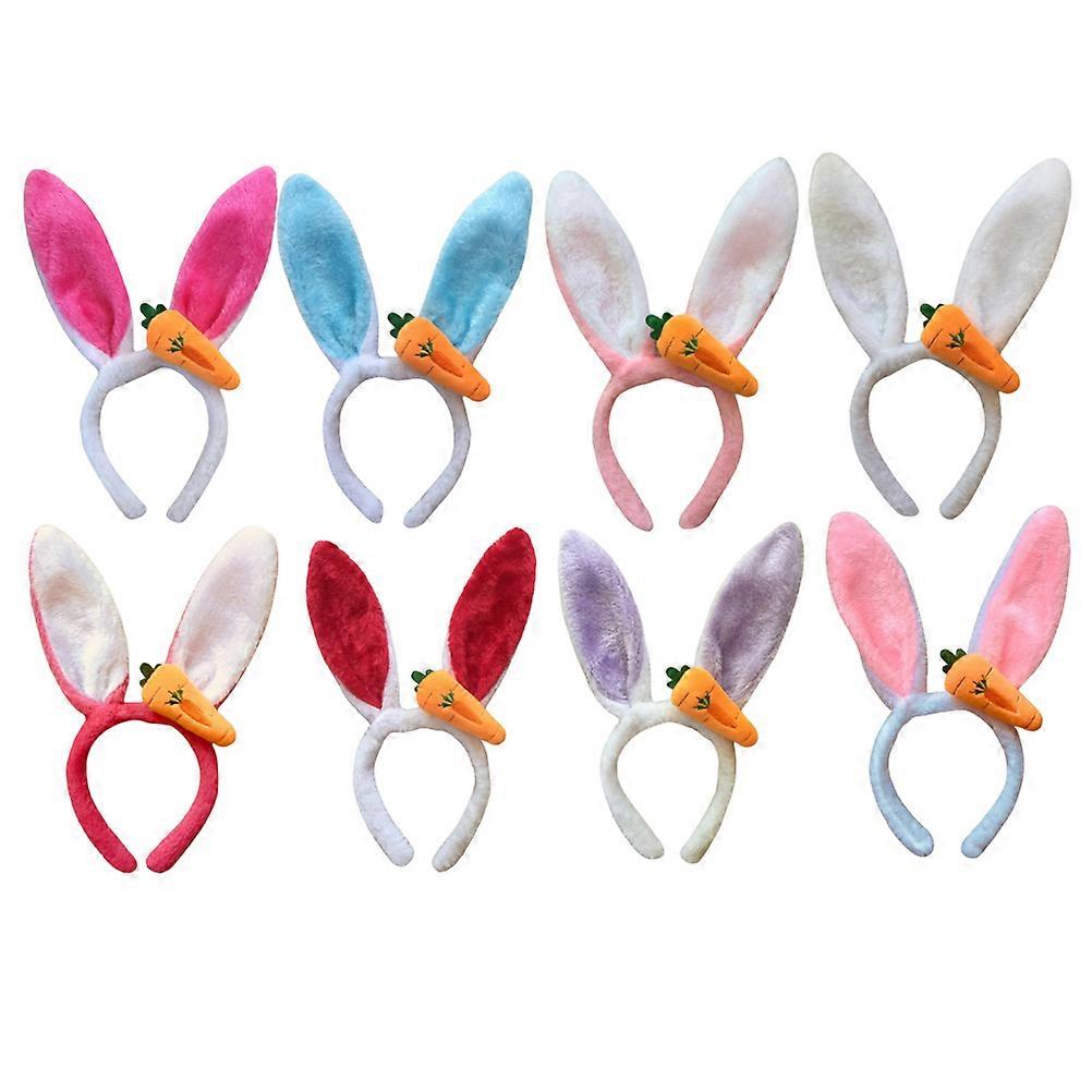 Bunny Ears Headband Rabbit Ears Headband Photography Prop Blue 8Pack