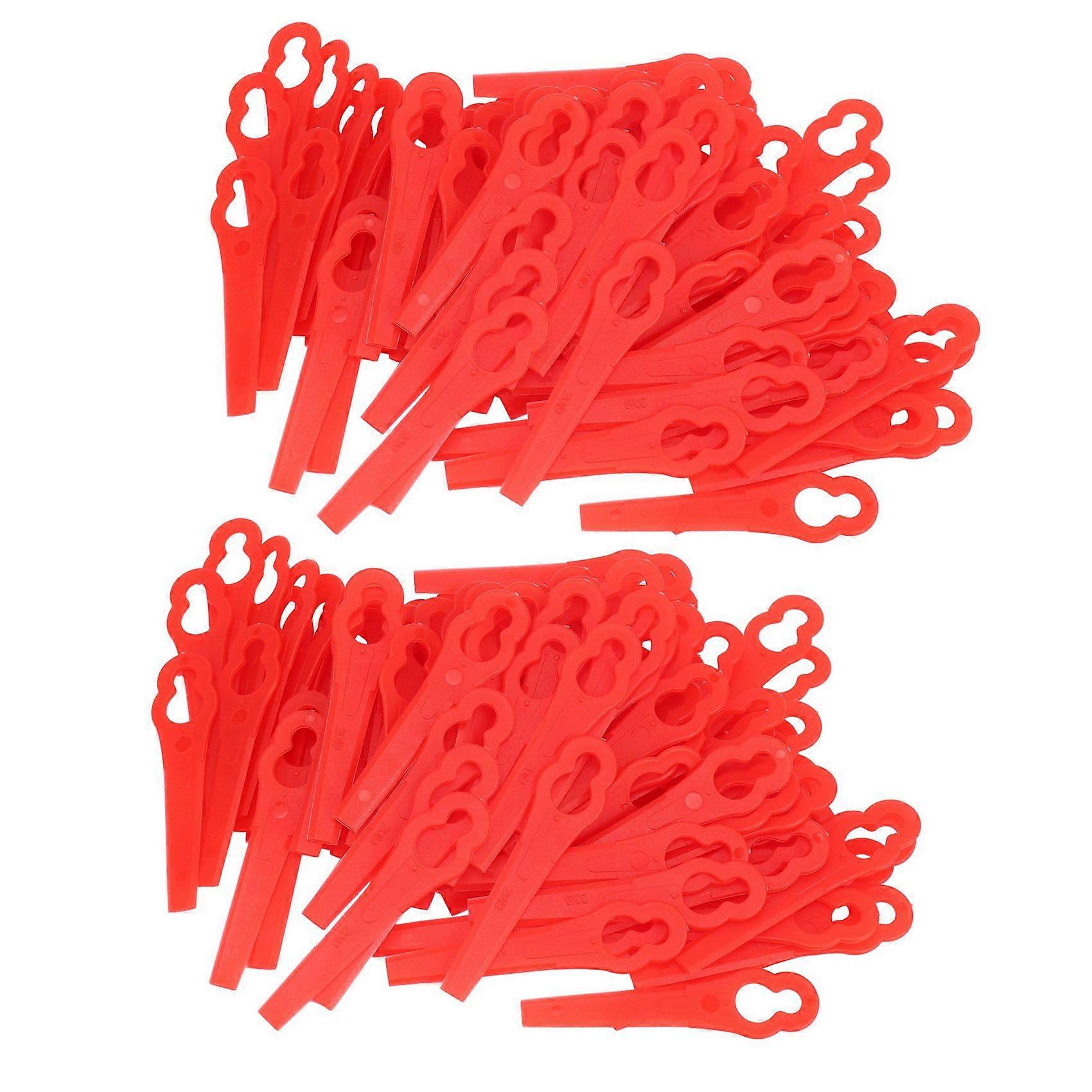 200Pcs Swing Plastic Blade Pendants for DKGT06 20V Lithium 1500MAh Cordless Grass Trimmer Garden Tim