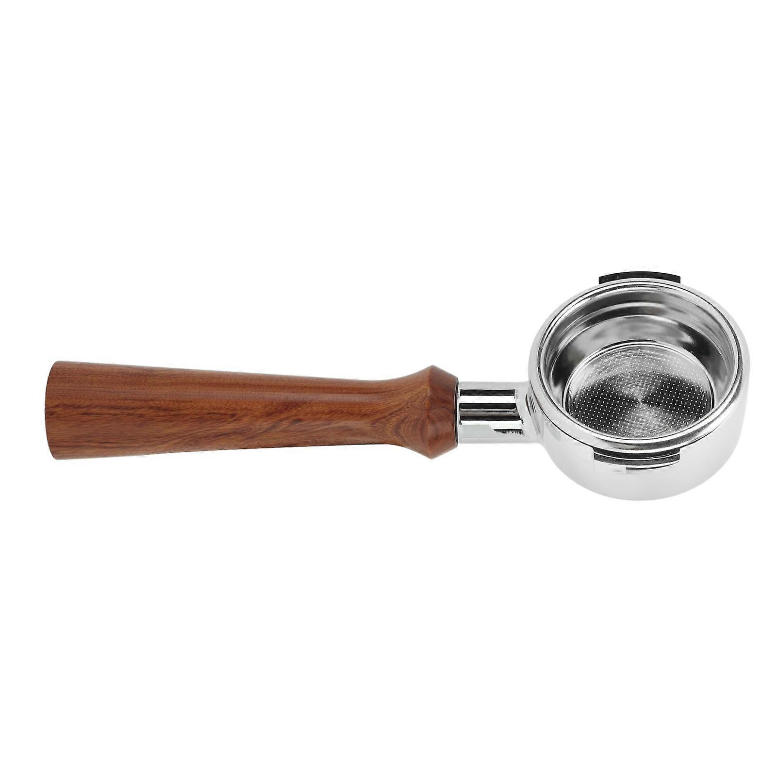 58mm Bottomless Coffee Portafilter Single Layer Aluminum Alloy Portafilter Coffee Machine Bottomless Filter For Expobar F Redwood 