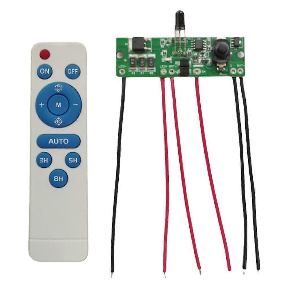 Generic 3.2V 3.7V Solar Street Light Control Panel PCB with Remote Control Solar Street Light Driver Board Solar Lamp Control Module