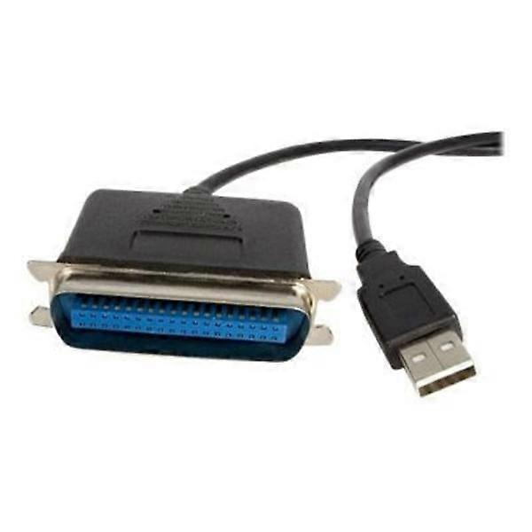 USB-auf-Parallel-Adapterkabel - STARTECH - 3m - Stecker - 1 x 36-polig - Schwarz
