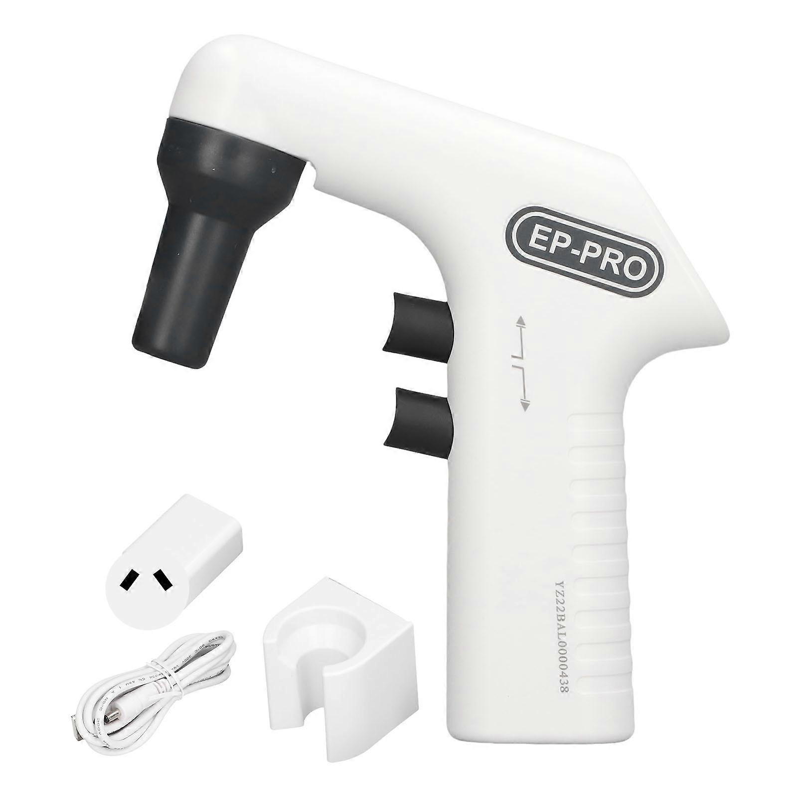 Electric Pipette Pump Controller 6 Levels Adjustable Speed Portable Pipette Filler 0.1‑100ml 100‑240V AU Plug