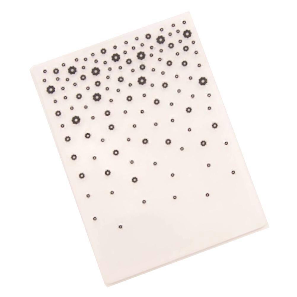 DIY Plastic Bump Template For Album Scrapbooking Paper Art Craft Approx 10.5 X 14.5 Cm 1Set