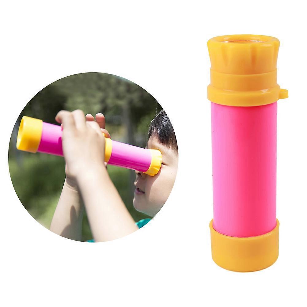 Telescopes For Beginners Portable Pocket Monocular Telescope Child Telescope Outdoor Exploration Assorted Color Magnification 1Pcs