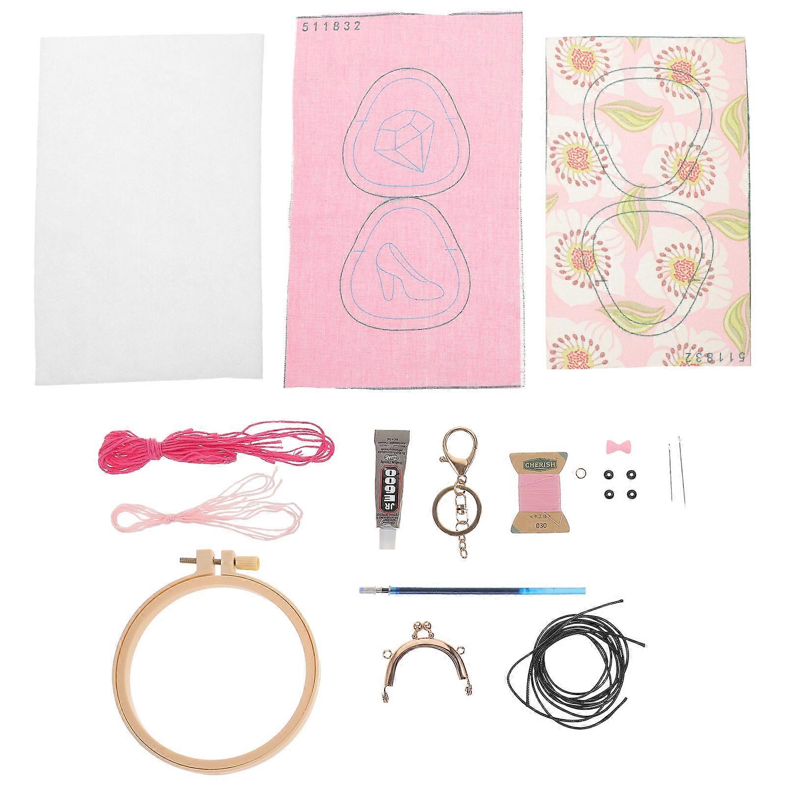 Embroidery Kit For Beginners 1 Set DIY Tools With Accessories For Women And Girls Ideal For Gift Giving Occasions