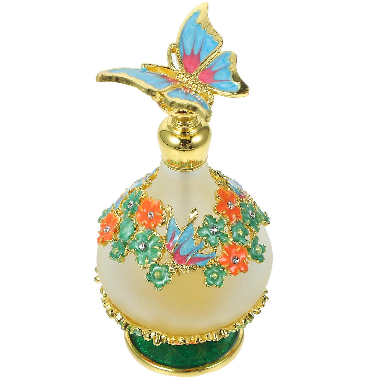 Mini Perfume Bottle 25ml With Unique Montmorillonite Sandblasted Style Suitable For Gift Giving To Women In 1Set