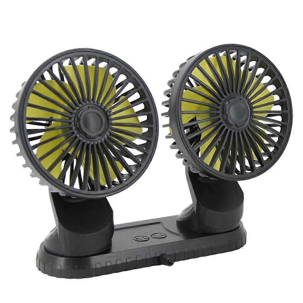 Car Mini Fan Fan Adjustable Wind Speeds Perfect For Office Home And Car Use Assorted Color 1 Set