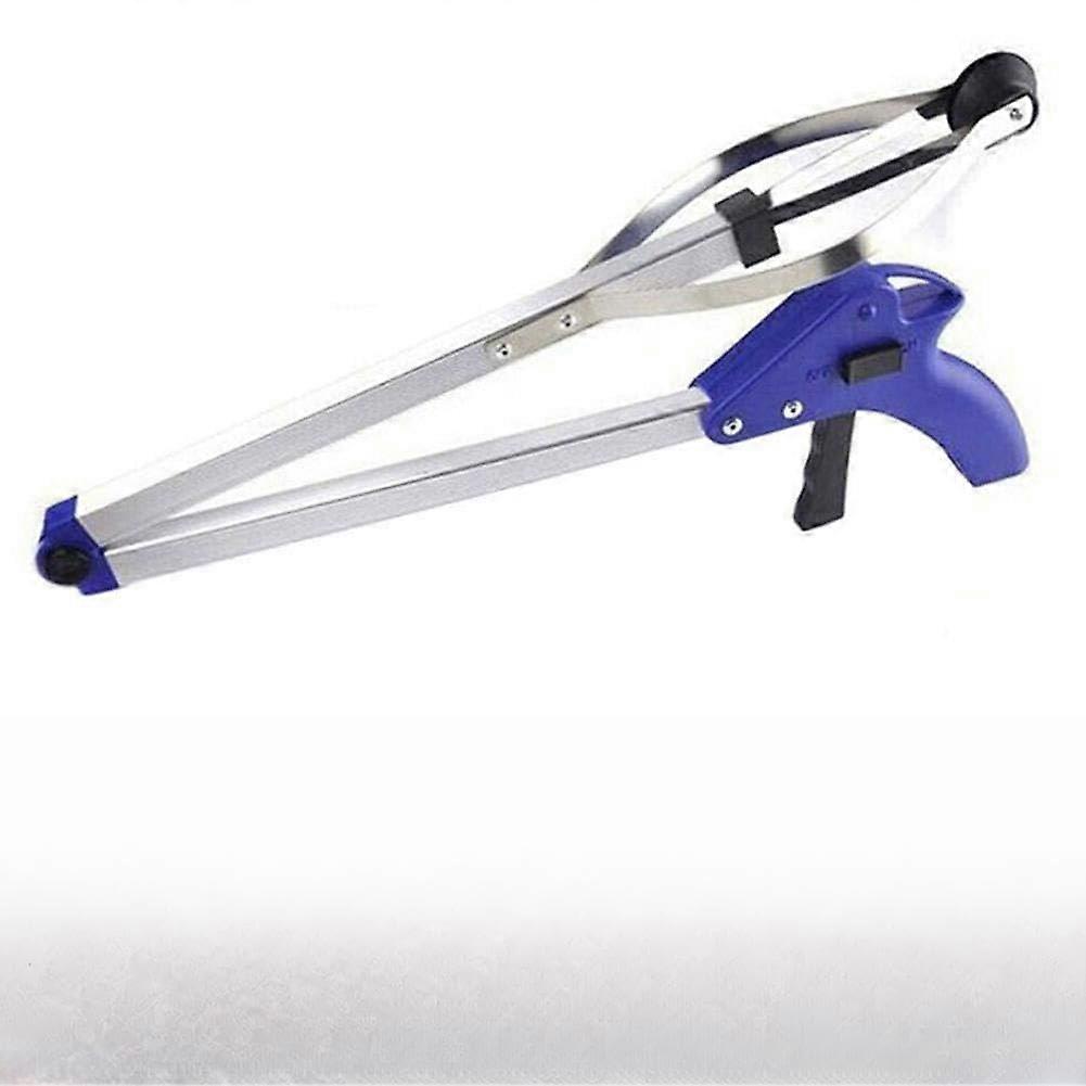 Foldable Aluminum Alloy Gripper, Portable Trash Clip, Folding Tool, Garbage Bag Clamp