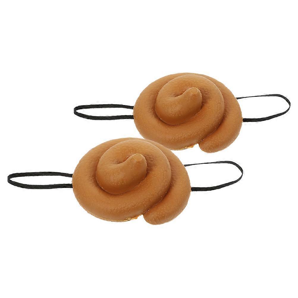 Funny Simulation Poop Shaped Prank Hats – Lightweight Reusable Party Headgear for Adults and Cosplay Events