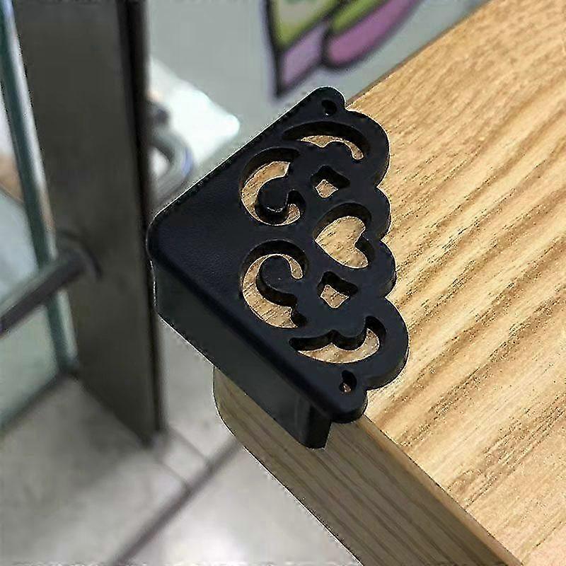 4-Pack Soft Corner Protectors for Baby Safety - Table and Desk Edge Guards with Flower Design