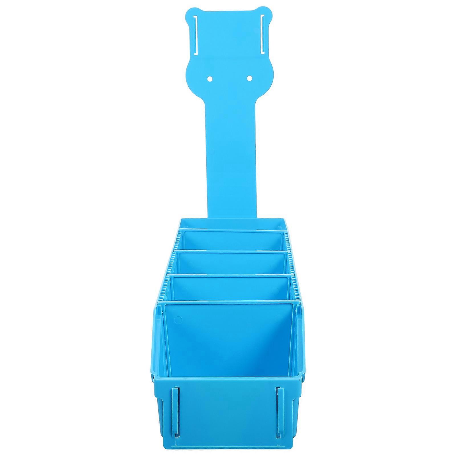 Bottle Holder With Compartment Design For Nurses 41X11X8cm Sturdy Plastic 1Pack