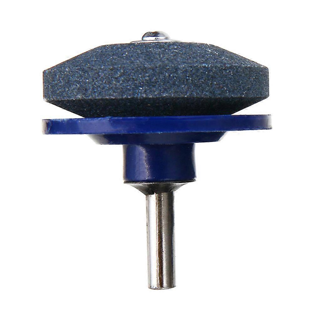 Blue Faster Sharpener for Lawn Mower with Synthetic Material Universal Grinding Rotary Drill Cuts 50MM