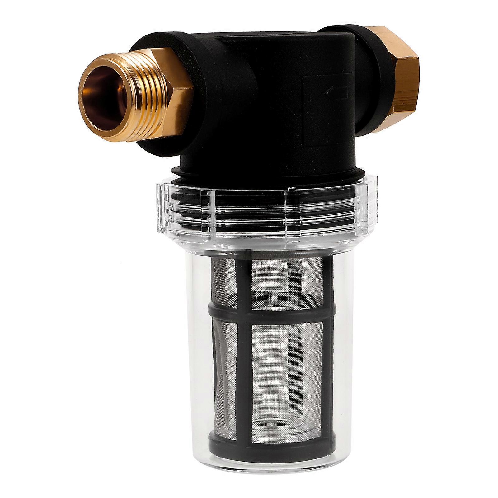 Water Hose Filter Multi Stainless Steel and Plastic for Daily Use with Final Filtration and Splash Prevention