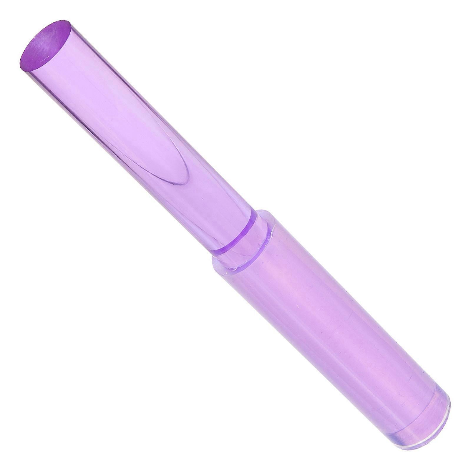 Round Tip Mallet For Crystal Singing Bowls And Musical Instrument Accessory In Purple 1Pcs