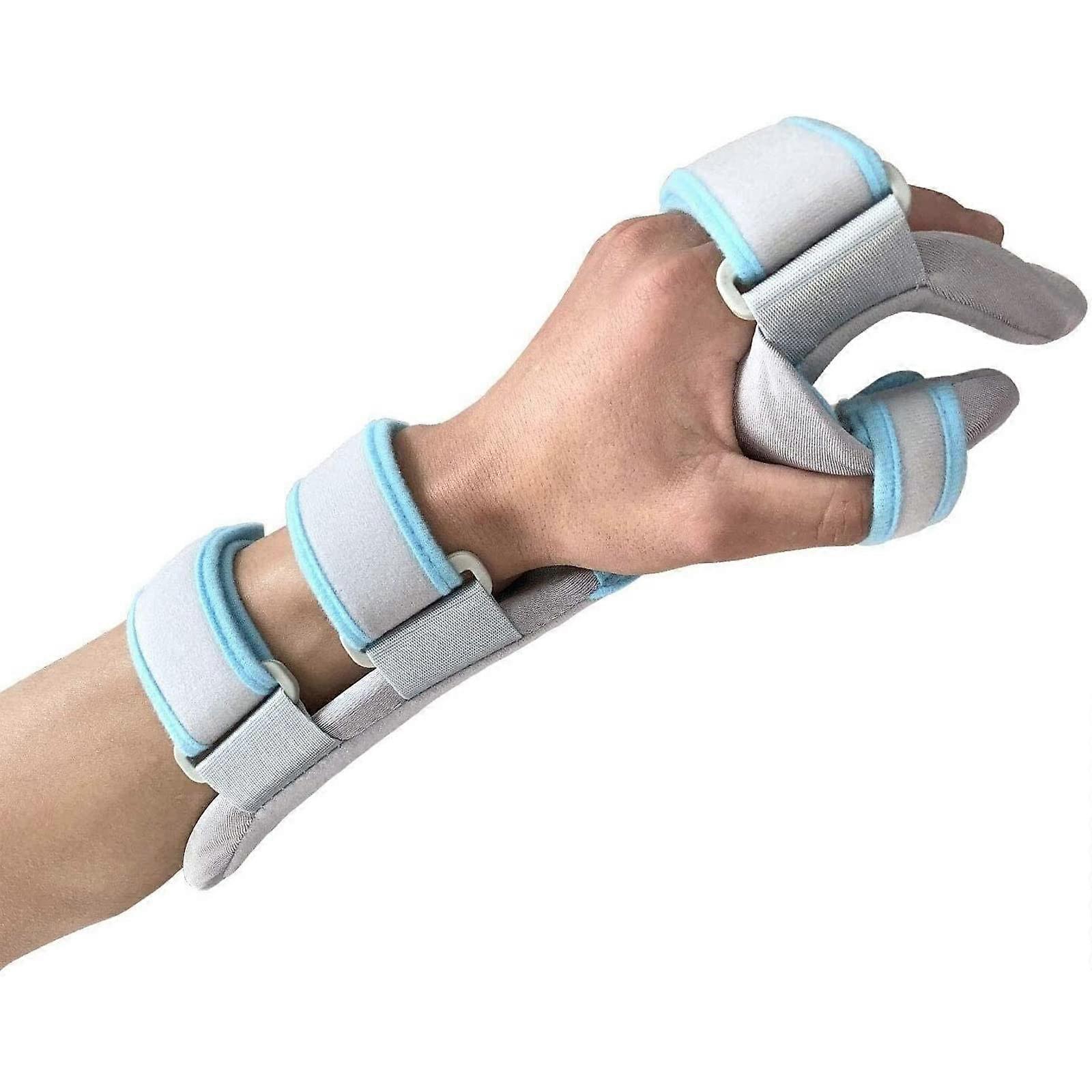 Adjustable Finger Orthotics for Stroke/Hemiplegia  Brain Injury, Right, M