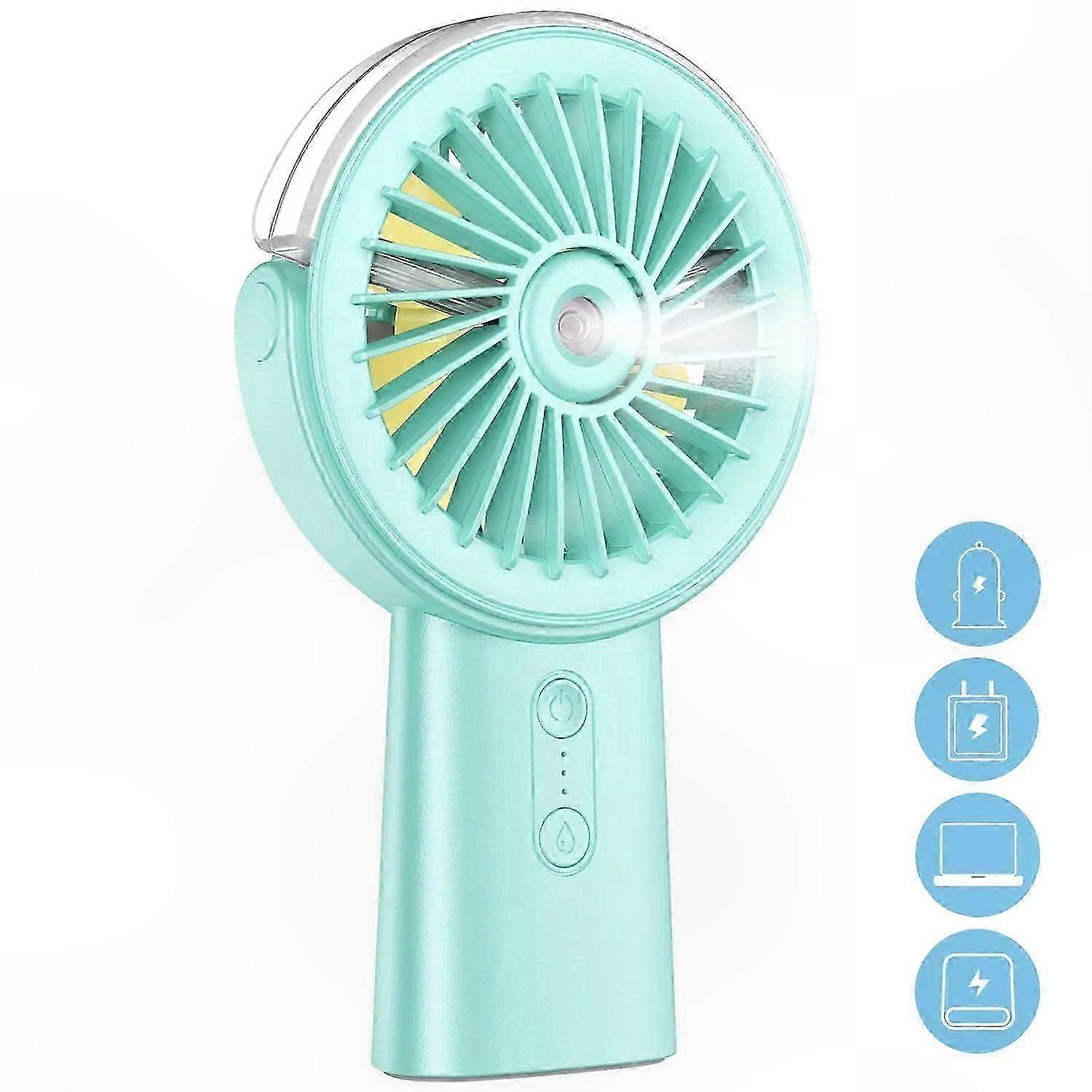 Compact Portable Fan with Built-In 4000mAh Battery for Travel