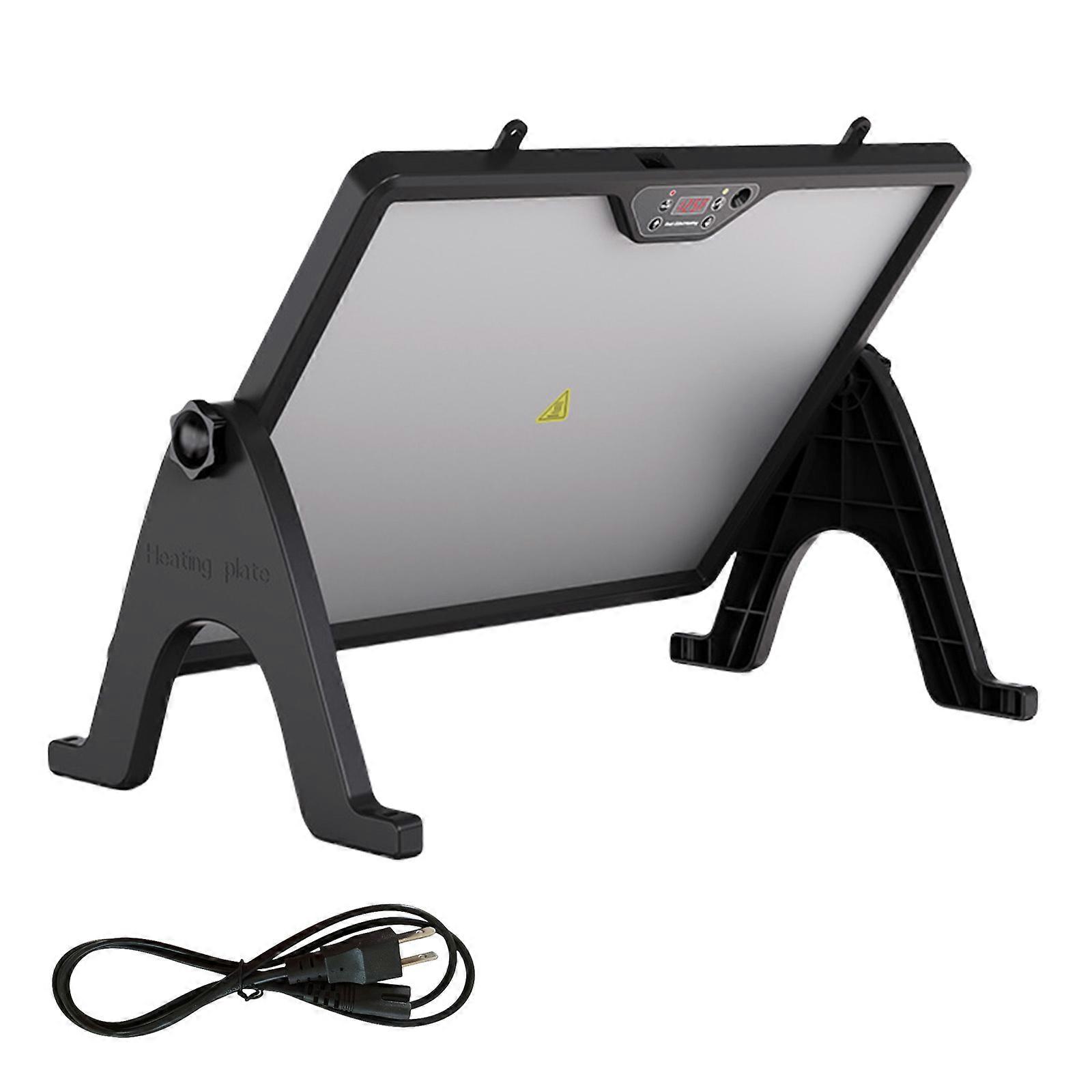 Chick Warmer Plate Height Adjustable Safe Heating Chick Brooder Plate for Home and Farm Use Multicolor