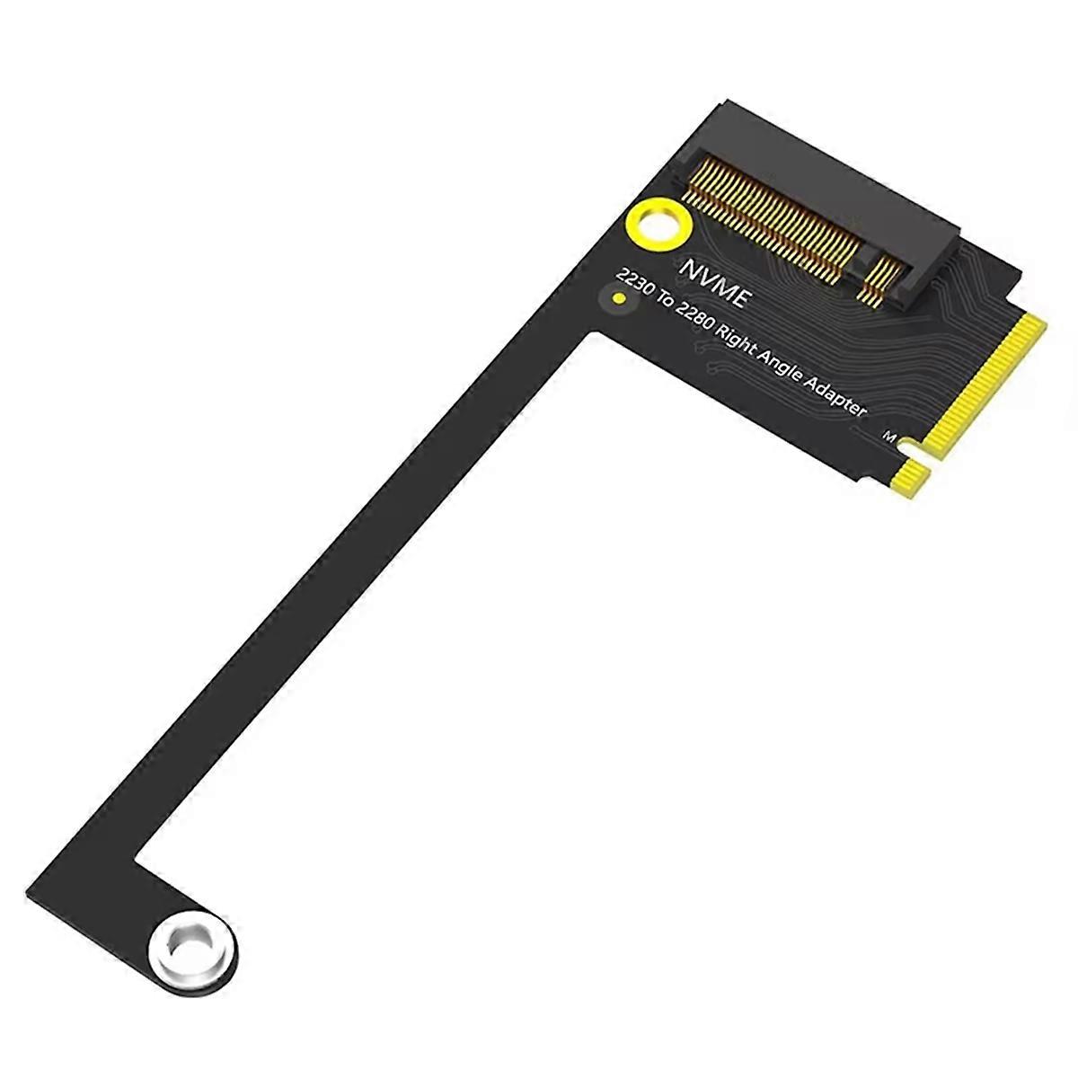 For Ally Handheld Transfer Board PCIE4.0 90 Degrees M.2 Transfer SSD Memory Card Adapter Riser Board Accessories