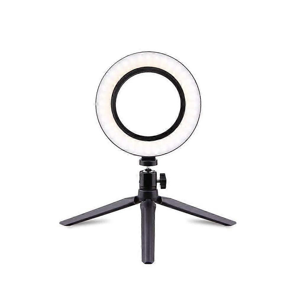 Dimmable Selfie Ring Light 10 Inch LED with Bluetooth Tripod for Photography, Makeup, Video, Streaming, 16cm Height