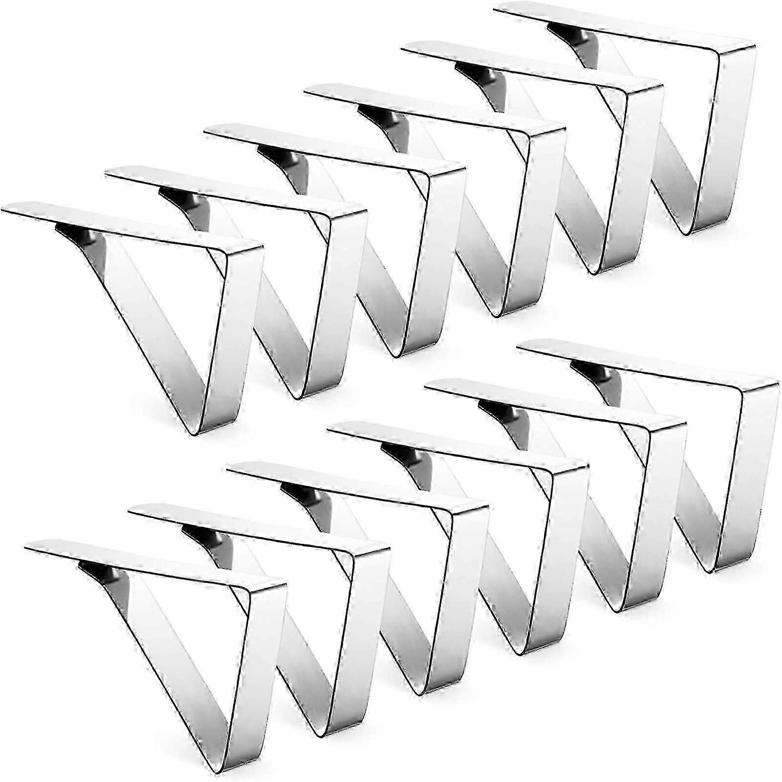 Heavy Duty Picnic Table Clips Stainless Steel Table Cloth Cover Clamps Table