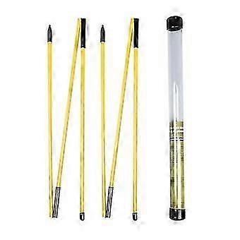 Golf Alignment Sticks Golf Practice Rods Putter Yellow Trainer Tools Golf Swing Training Tool