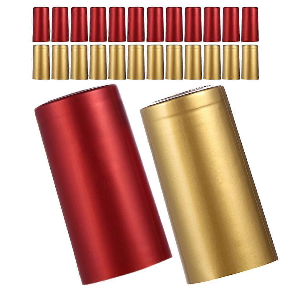 400PCS Heat Shrink Caps for Wine, Whisky, Hot Sauce & Bottles – PVC Wraps with Fast Shrinking & Attractive Finish for Wineries and Beverage Makers