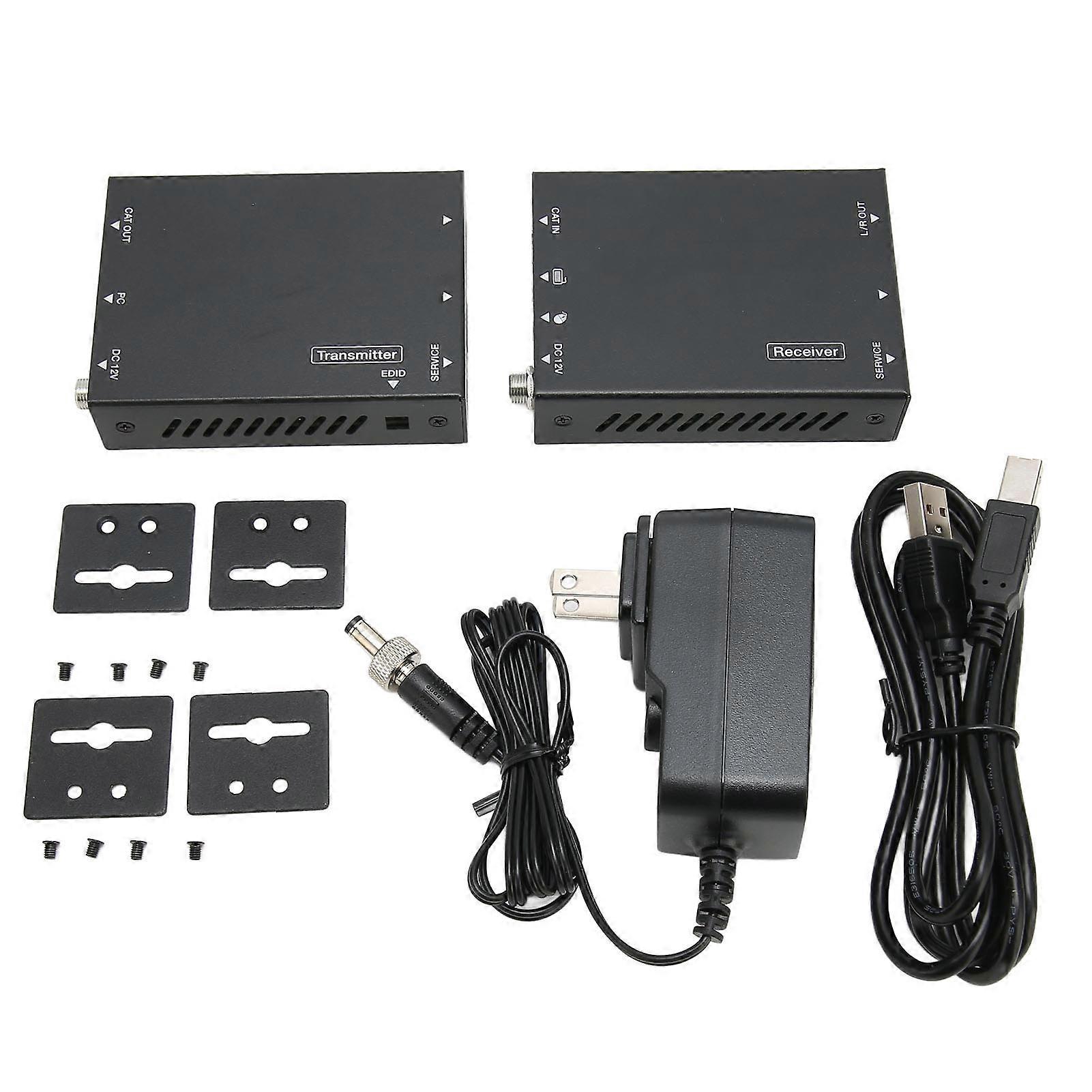 4K 60Hz HD Multimedia Interface Extender 70m with Bidirectional POC & KVM Support