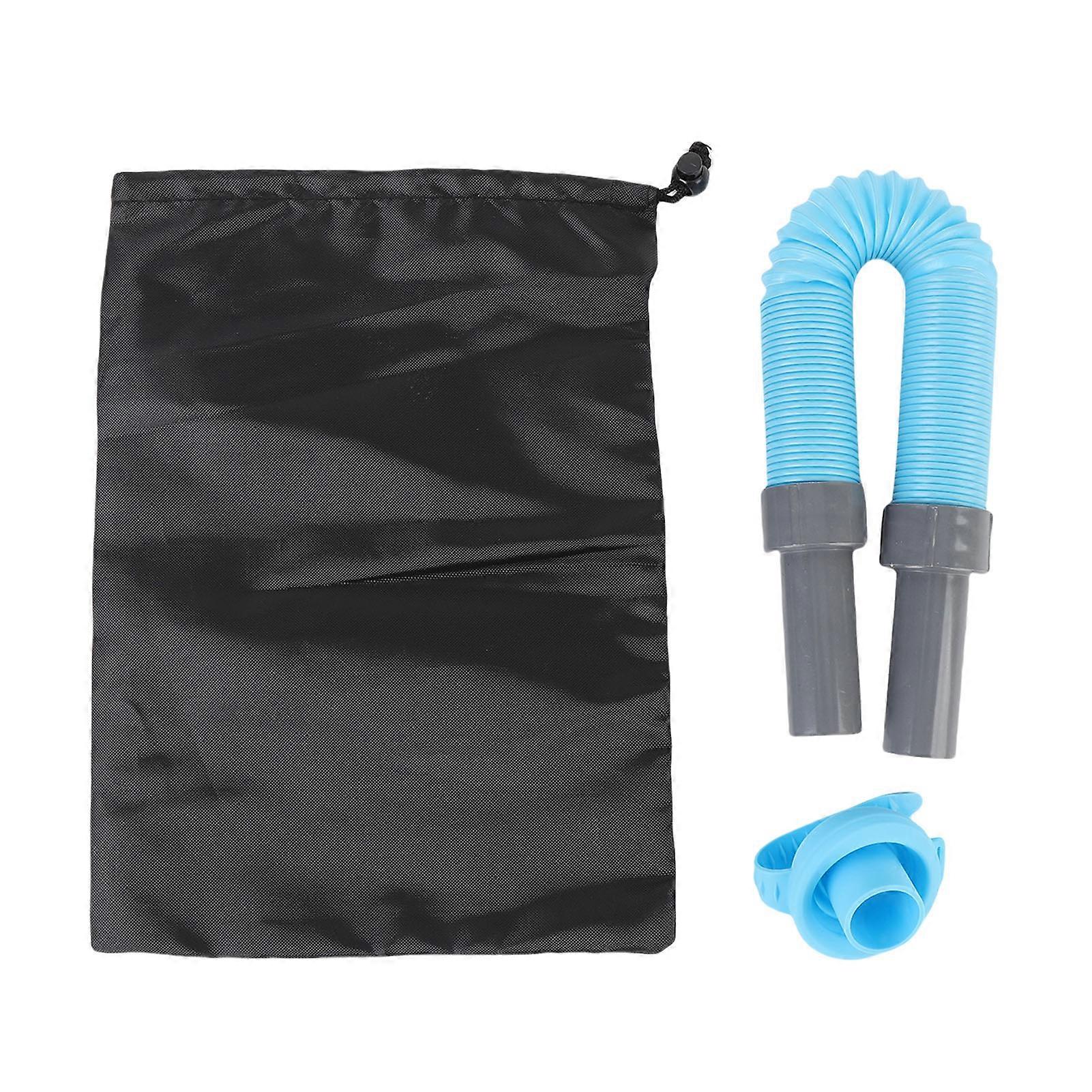 Camping Bucket Inlet Pipe 3.3ft Expandable Reusable Camping Water Fill Up Hose for Outdoor Drinking